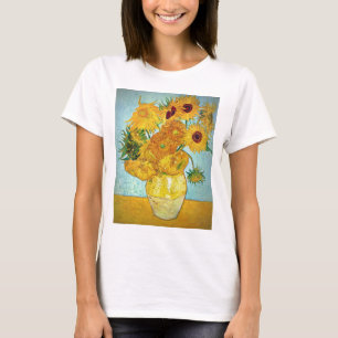 Vincent van Gogh - Vase mit 12 Sonnenblumen T-Shirt
