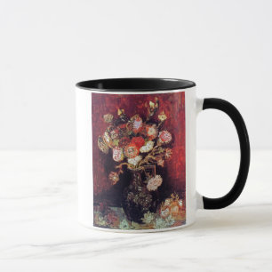 Vincent Van Gogh - Vase mit Astern und Phlox Tasse