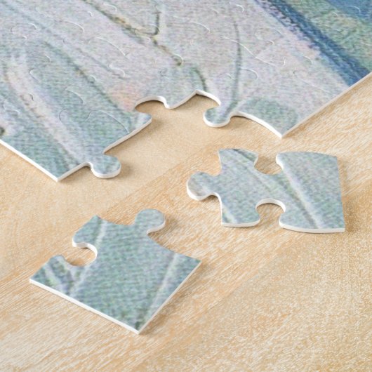 Vincent van Gogh - Vase mit Blumen und Disteln, Puzzle (Seite)