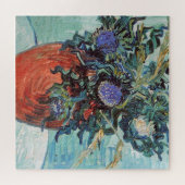 Vincent van Gogh - Vase mit Blumen und Disteln, Puzzle (Horizontal)