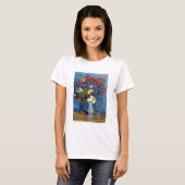 Vincent van Gogh - Vase mit Cornblumen & Poppies T-Shirt (Vorne ganz)