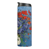 Vincent van Gogh - Vase mit Cornblumen & Poppies Thermosbecher (Nach rechts gedreht)