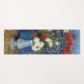 Vincent van Gogh - Vase mit Cornblumen & Poppies Yogamatte (Rückseite (Horizontal))