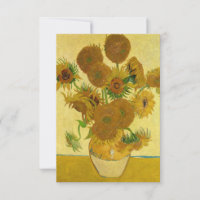 Vincent van Gogh - Vase mit fünfzehn Sonnenblumen