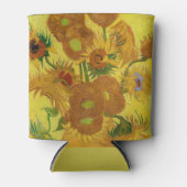 Vincent van Gogh - Vase mit fünfzehn Sonnenblumen Dosenkühler (Vorderseite)