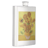 Vincent van Gogh - Vase mit fünfzehn Sonnenblumen Flachmann (Rechts)