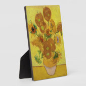 Vincent van Gogh - Vase mit fünfzehn Sonnenblumen Fotoplatte (Seite)