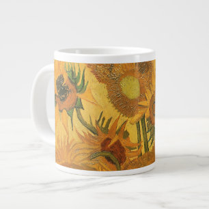 Vincent van Gogh - Vase mit fünfzehn Sonnenblumen Jumbo-Tasse
