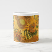 Vincent van Gogh - Vase mit fünfzehn Sonnenblumen Jumbo-Tasse (Vorderseite)