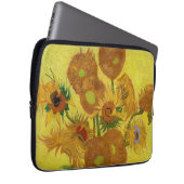 Vincent van Gogh - Vase mit fünfzehn Sonnenblumen Laptopschutzhülle (Vorne Rechts)