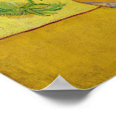 Vincent van Gogh - Vase mit fünfzehn Sonnenblumen Poster (Ecke)