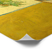 Vincent van Gogh - Vase mit fünfzehn Sonnenblumen Poster (Ecke)