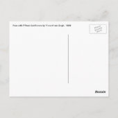 Vincent van Gogh - Vase mit fünfzehn Sonnenblumen Postkarte (Rückseite)