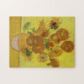 Vincent van Gogh - Vase mit fünfzehn Sonnenblumen Puzzle (Horizontal)