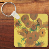 Vincent van Gogh - Vase mit fünfzehn Sonnenblumen Schlüsselanhänger (Vorderseite)