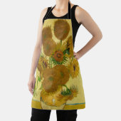 Vincent van Gogh - Vase mit fünfzehn Sonnenblumen Schürze (InSitu)