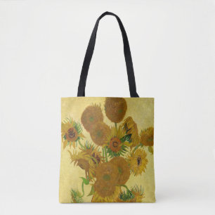 Vincent van Gogh - Vase mit fünfzehn Sonnenblumen Tasche