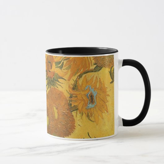 Vincent van Gogh - Vase mit fünfzehn Sonnenblumen Tasse (Rechts)