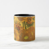 Vincent van Gogh - Vase mit fünfzehn Sonnenblumen Tasse (Zentrum)