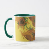 Vincent van Gogh - Vase mit fünfzehn Sonnenblumen Tasse (Links)