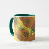 Vincent van Gogh - Vase mit fünfzehn Sonnenblumen Tasse (Vorderseite Links)