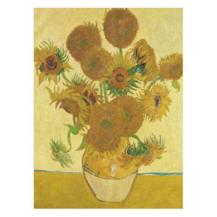Vincent van Gogh - Vase mit fünfzehn Sonnenblumen Tischdecke