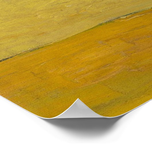 Vincent Van Gogh Vase mit Ire Art Malerei Poster (Ecke)