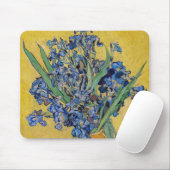 Vincent van Gogh - Vase mit Iren Mousepad (Mit Mouse)