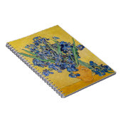 Vincent van Gogh - Vase mit Iren Notizblock (Rechte Seite)
