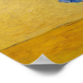 Vincent van Gogh - Vase mit Iren Poster (Ecke)