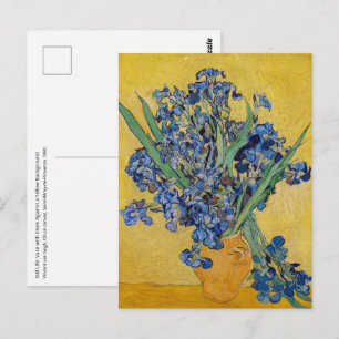 Vincent van Gogh - Vase mit Iren Postkarte