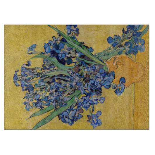 Vincent van Gogh - Vase mit Iren Schneidebrett (Vorderseite)
