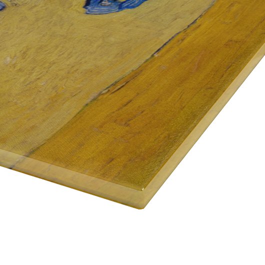 Vincent van Gogh - Vase mit Iren Schneidebrett (Ecke)