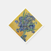 Vincent van Gogh - Vase mit Iren Serviette (Ecke)