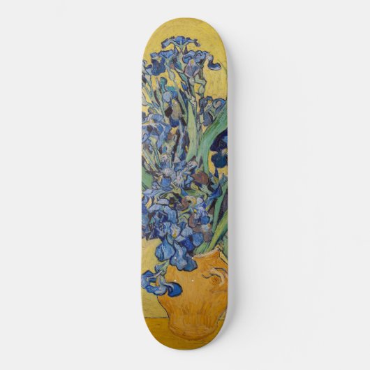 Vincent van Gogh - Vase mit Iren Skateboard (Vorderseite)