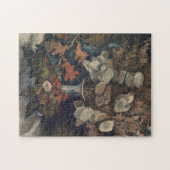 Vincent Van Gogh - Vase mit Lunaria Puzzle (Horizontal)