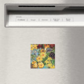 Vincent Van Gogh - Vase mit Milchprodukten und Ane Magnet (In Situ (Geschirrspüler))