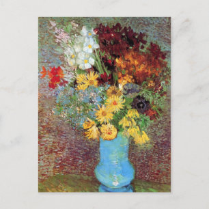 Vincent Van Gogh - Vase mit Milchprodukten und Ane Postkarte