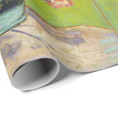 Vincent Van Gogh Vase mit Oleandern und Büchern Geschenkpapier (Rolleneckpunkt)