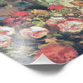 Vincent Van Gogh - Vase mit Pflücken, Cornblumen, Fotodruck (Ecke)