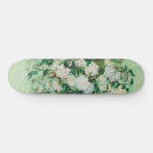 Vincent van Gogh Vase mit Pink Roses GalleryHD Skateboard (Horizontal)