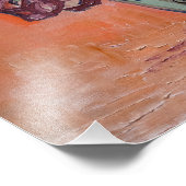 Vincent van Gogh - Vase mit Rose und Anemonen Fotodruck (Ecke)