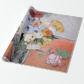 Vincent van Gogh - Vase mit Rose und Anemonen Geschenkpapier (Ungerollt)