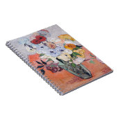 Vincent van Gogh - Vase mit Rose und Anemonen Notizblock (Rechte Seite)