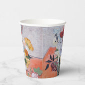 Vincent van Gogh - Vase mit Rose und Anemonen Pappbecher (Rechts)