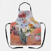 Vincent van Gogh - Vase mit Rose und Anemonen Schürze (Vorderseite)