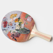 Vincent van Gogh - Vase mit Rose und Anemonen Tischtennis Schläger (Seitenansicht)