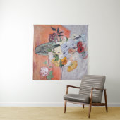 Vincent van Gogh - Vase mit Rose und Anemonen Wandteppich (Beispiel (Horizontal))