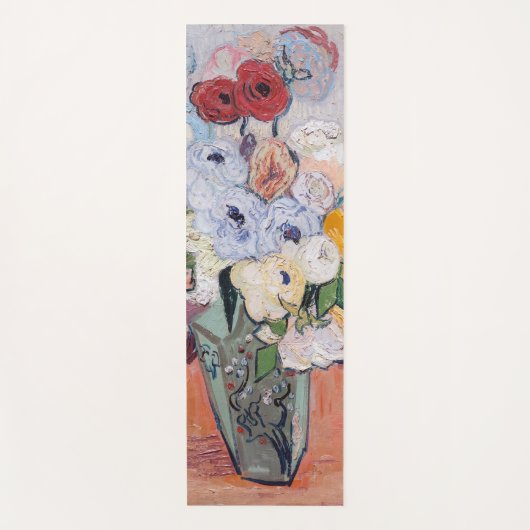 Vincent van Gogh - Vase mit Rose und Anemonen Yogamatte (Vorderseite)