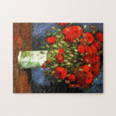 Vincent Van Gogh Vase mit roten Pfefferchen Blumen Puzzle (Horizontal)